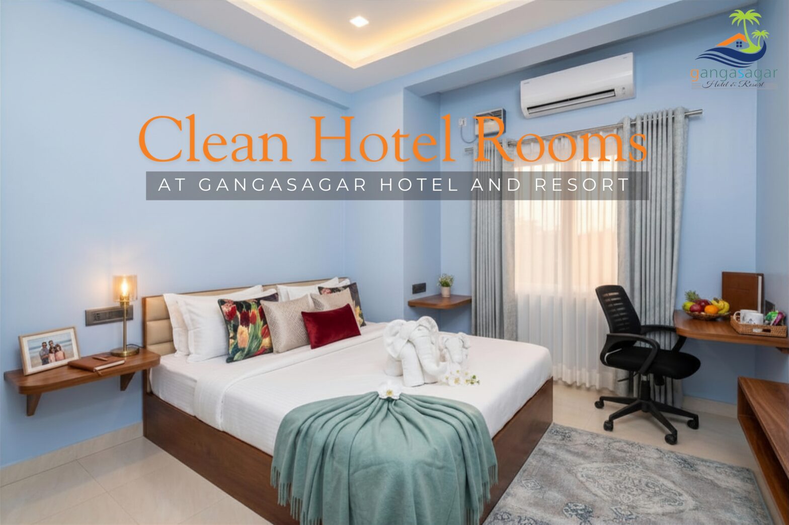 clean hotel in Gangasagar